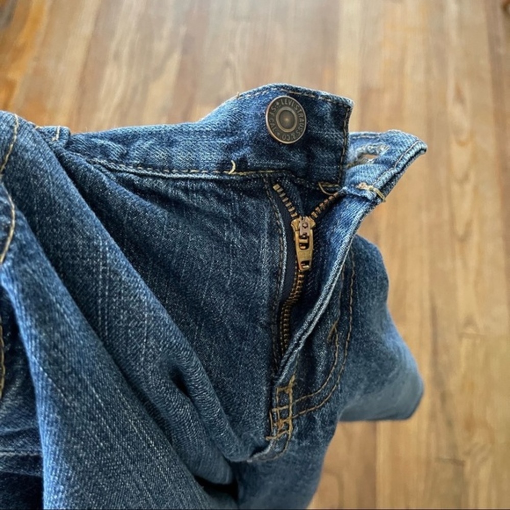 Levi's 550 Jeans Youth Size 12 Husky Relaxed Straight Fit 100%Cotton - Picture 4 of 8